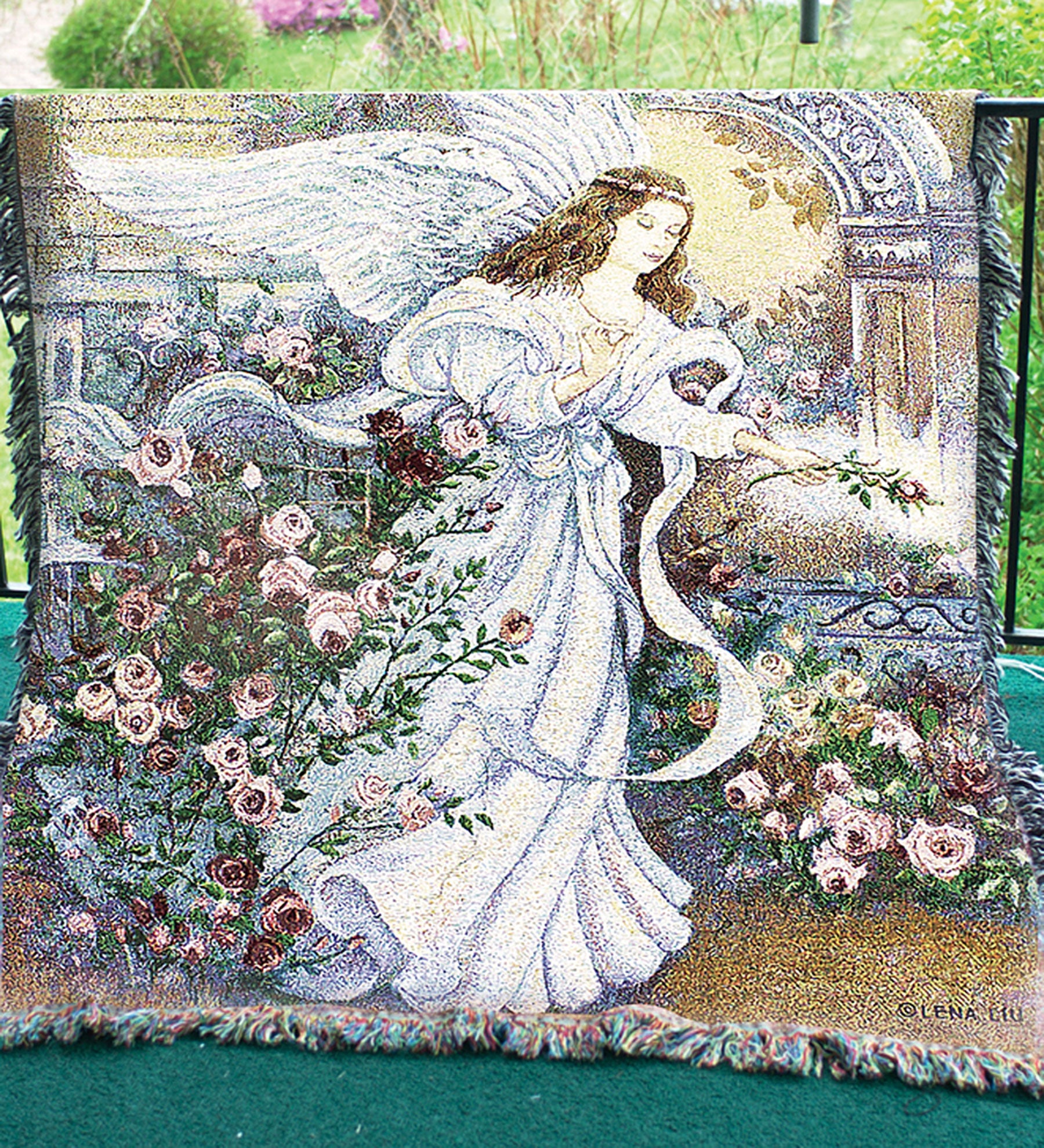 Sympathy Afghan - Angel of Love - Bartz Viviano