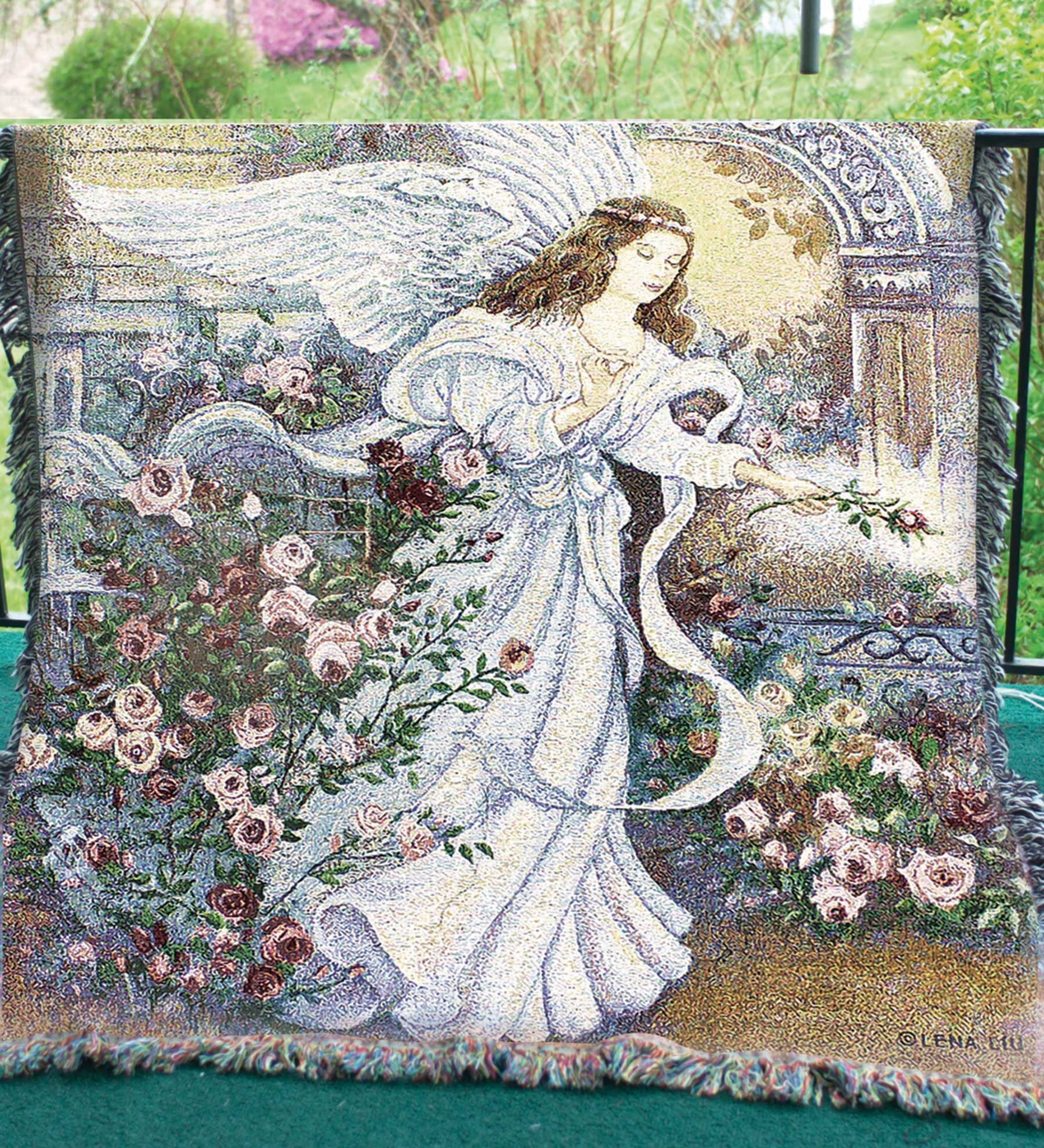 Sympathy Afghan - Angel of Love - Bartz Viviano