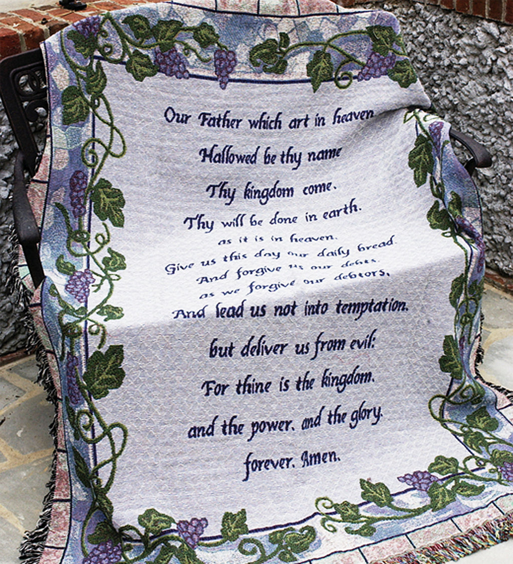 Sympathy Afghan - Lords Prayer - Bartz Viviano