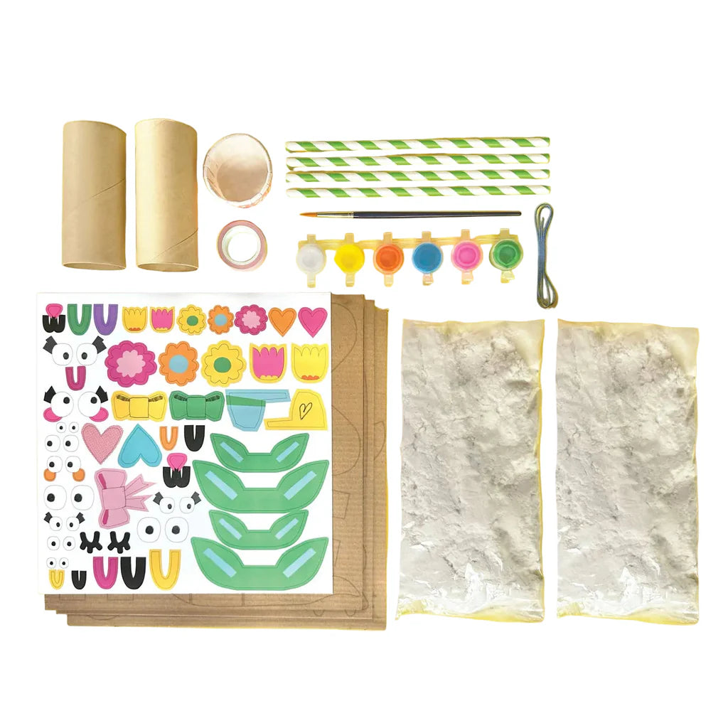 Bright Stripes - Paper Mache All Day