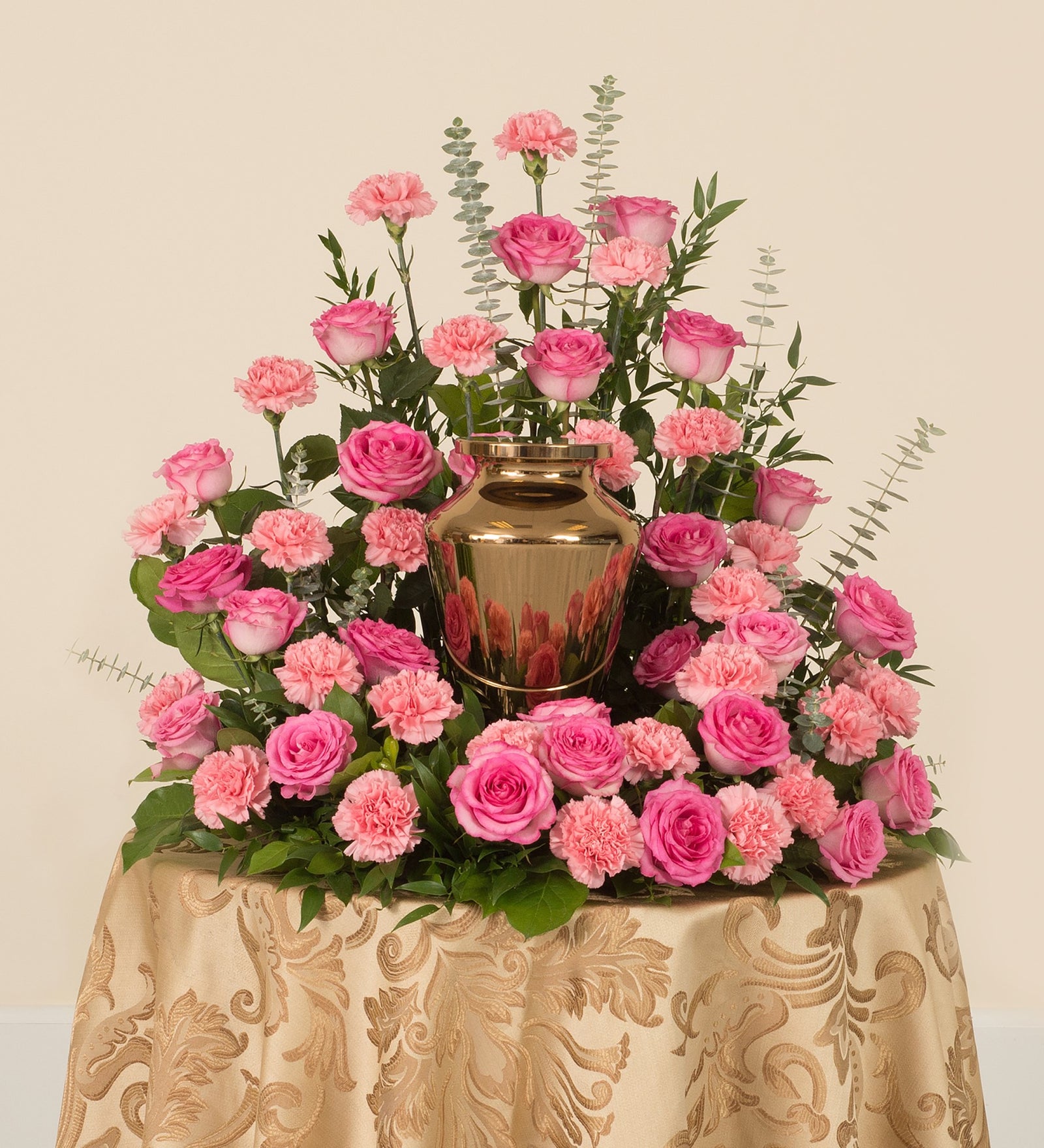 Classic Urn Wreath Arrangement - Bartz Viviano