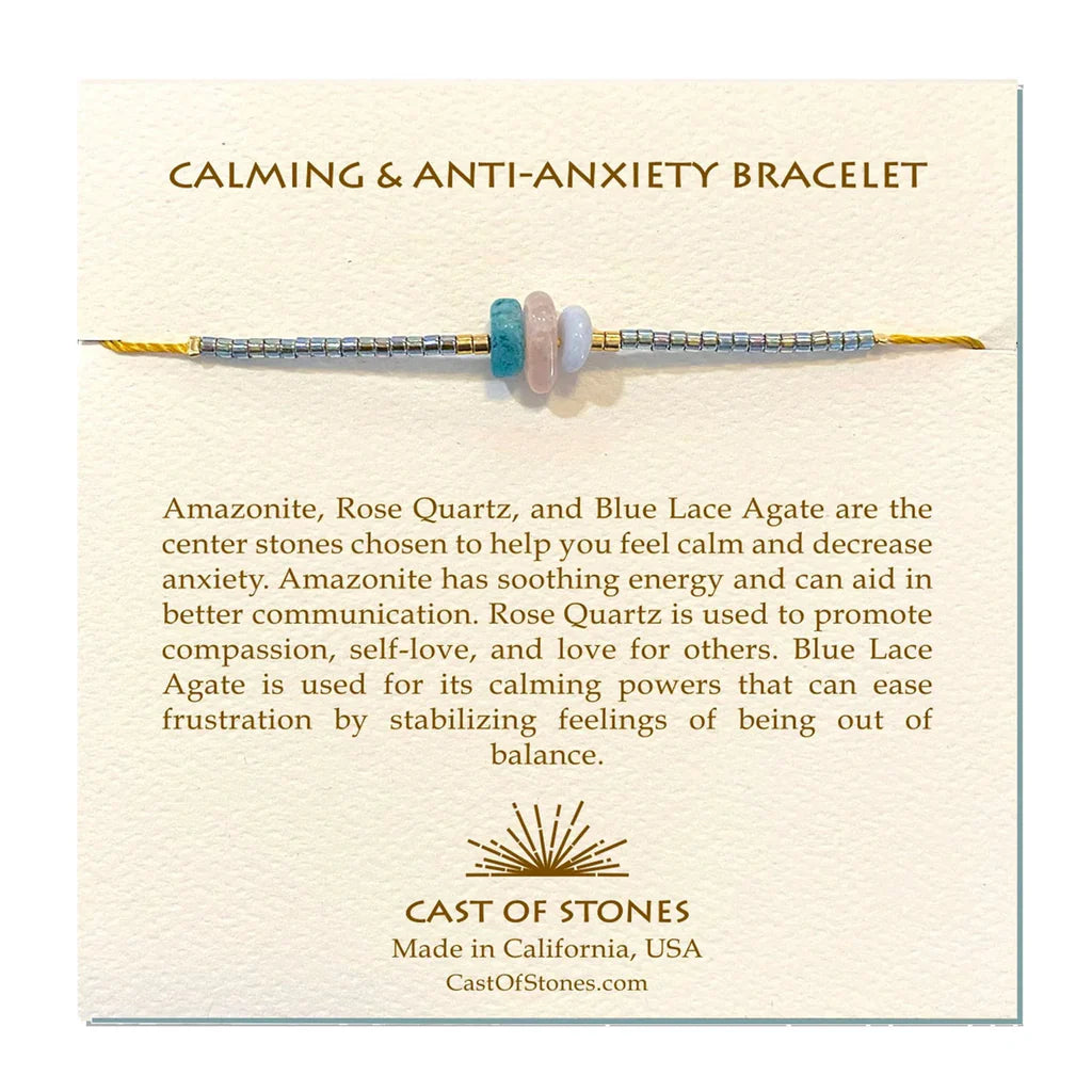Cast of Stones - Calming & Anti-Anxiety Bracelet