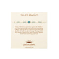 Cast of Stones - Evil Eye Bracelet - Blue Sea & White