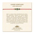 Cast of Stones - Good Fortune - Jade Bracelet