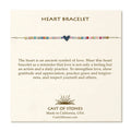 Cast of Stones - Heart Bracelet - Silver Sweetheart
