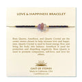 Cast of Stones - Love & Happiness Bracelet