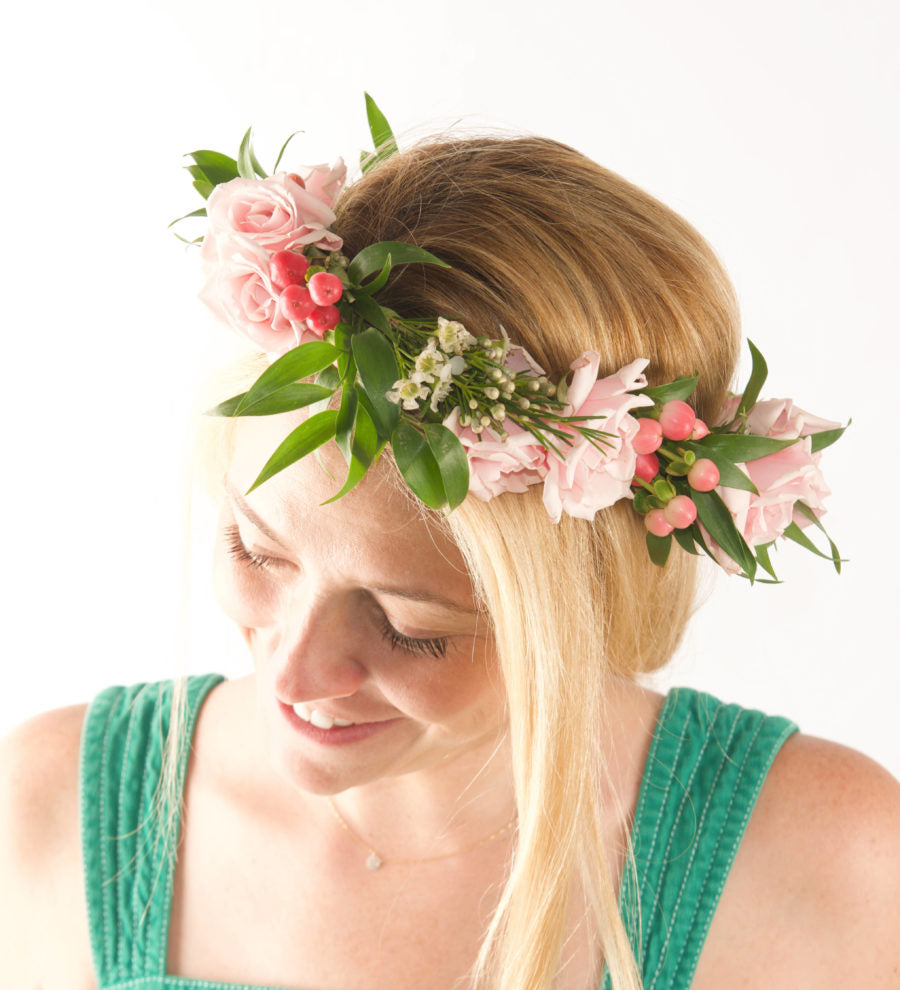 Flower Crown - Pink Blooms - Bartz Viviano