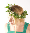 Flower Crown - White Blooms - Bartz Viviano