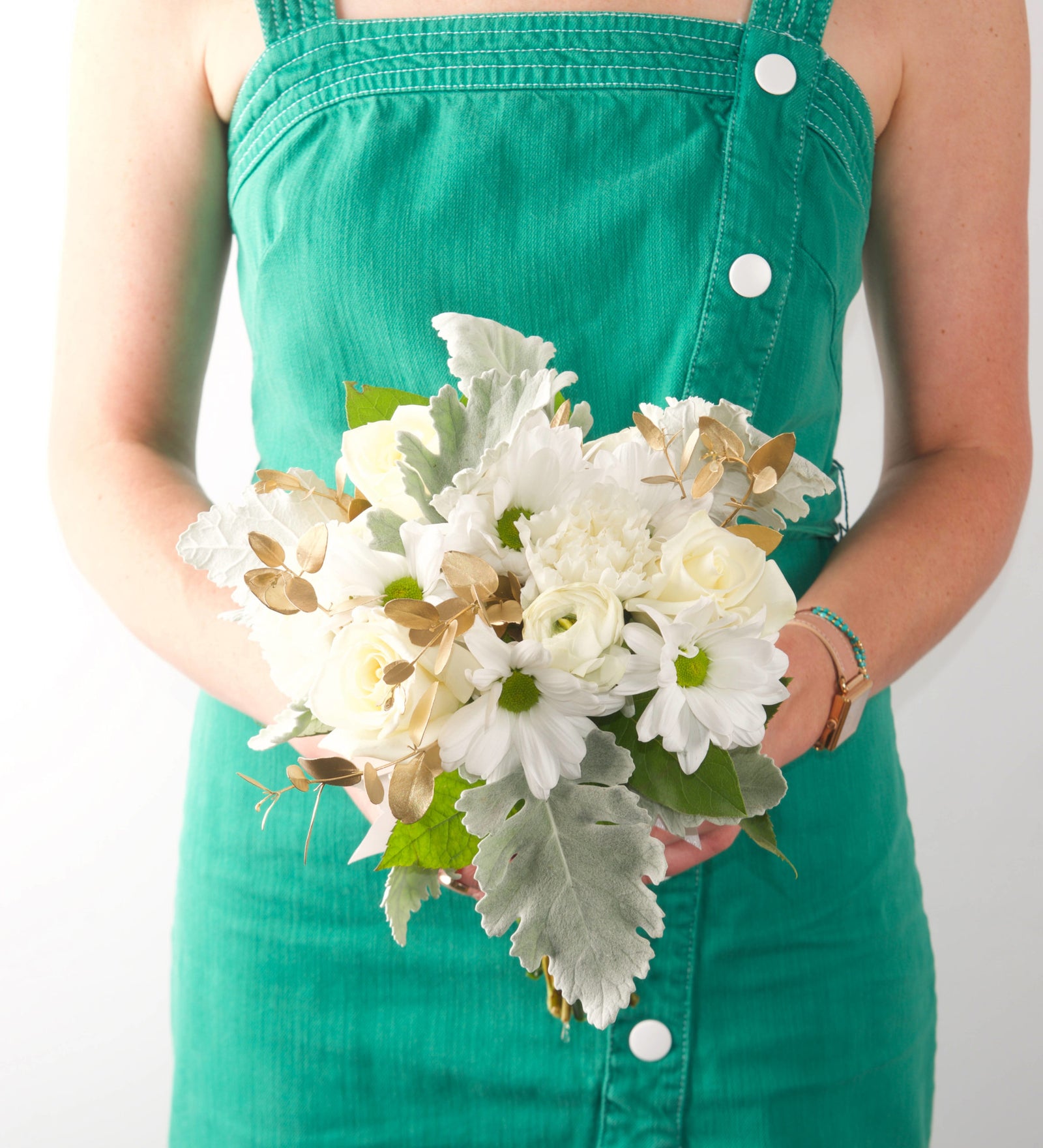 Homecoming Bouquet - White - Bartz Viviano