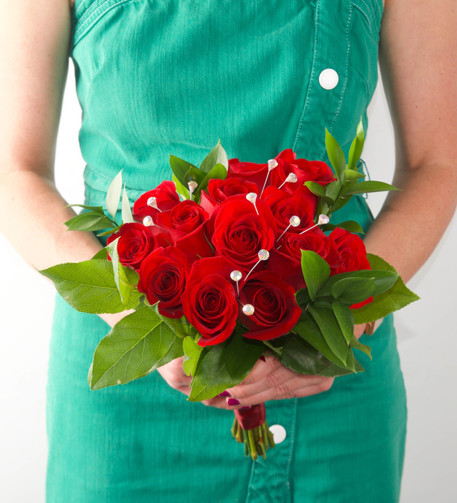 Homecoming Bouquet - Red - Bartz Viviano