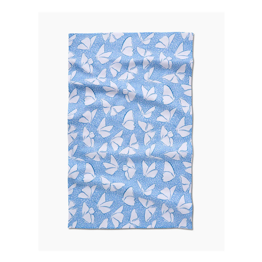 Geometry - Fly Away Butterfly Tea Towel - Bartz Viviano