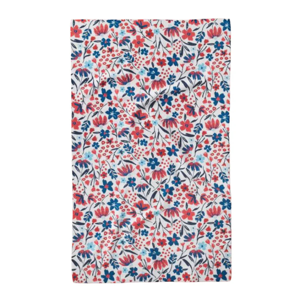 Geometry - Summer Bloom Tea Towel - Bartz Viviano
