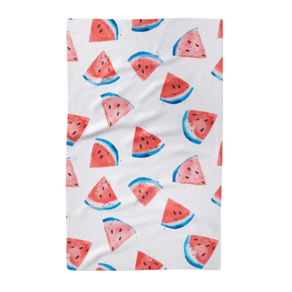 Geometry - Sweet Slice of July Tea Towel - Bartz Viviano
