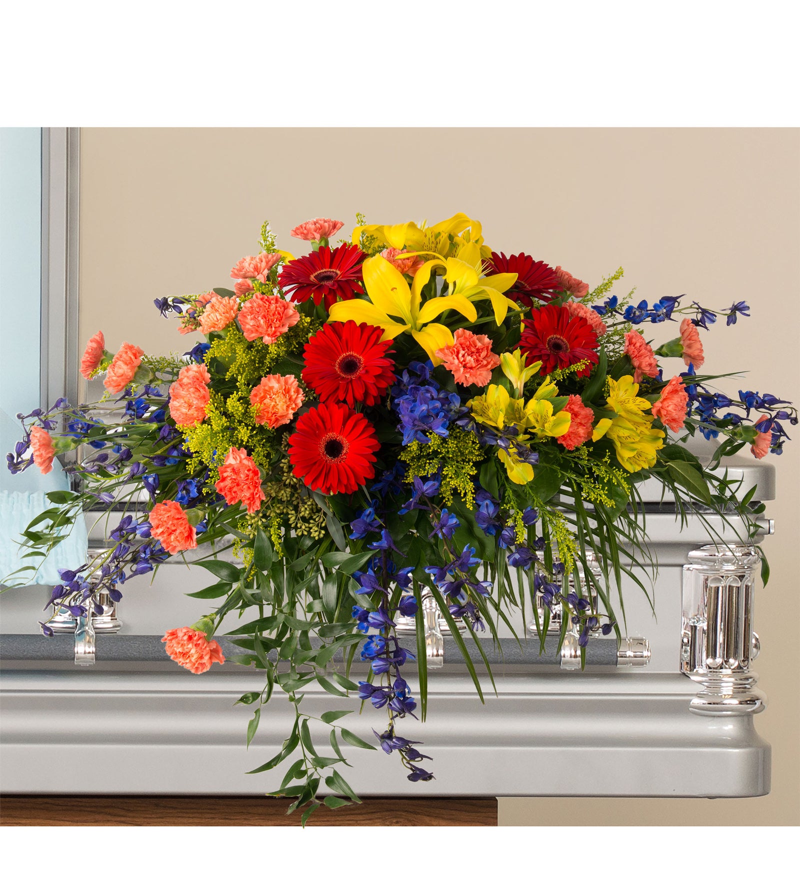 Heavenly Garden Alternate Casket Spray - Bartz Viviano