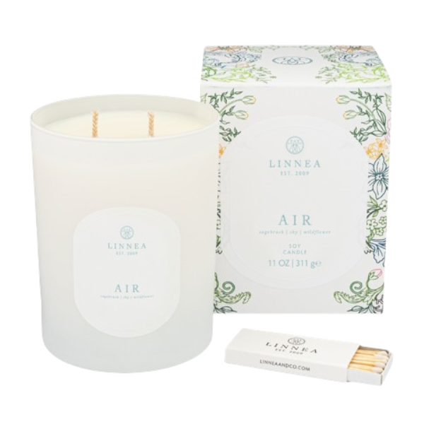 Linnea's Lights - Air Two Wick Candle - Bartz Viviano