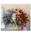 Patriotic Casket Spray - Bartz Viviano