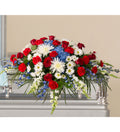 Patriotic Alternate Casket Spray - Bartz Viviano