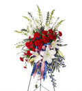 Patriotic Spray Easel - Bartz Viviano
