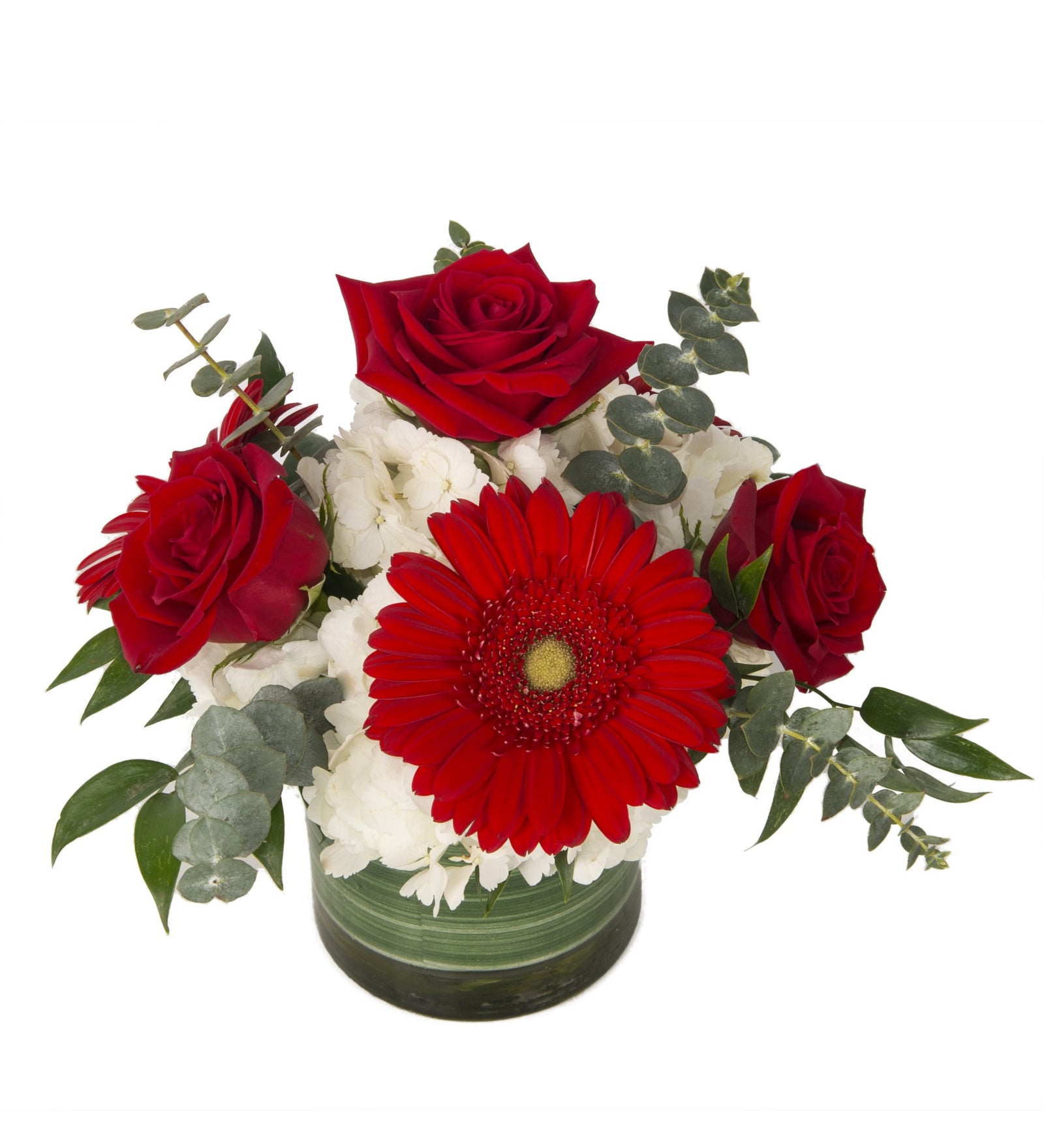 Rose Cylinder Mix Vase - Bartz Viviano