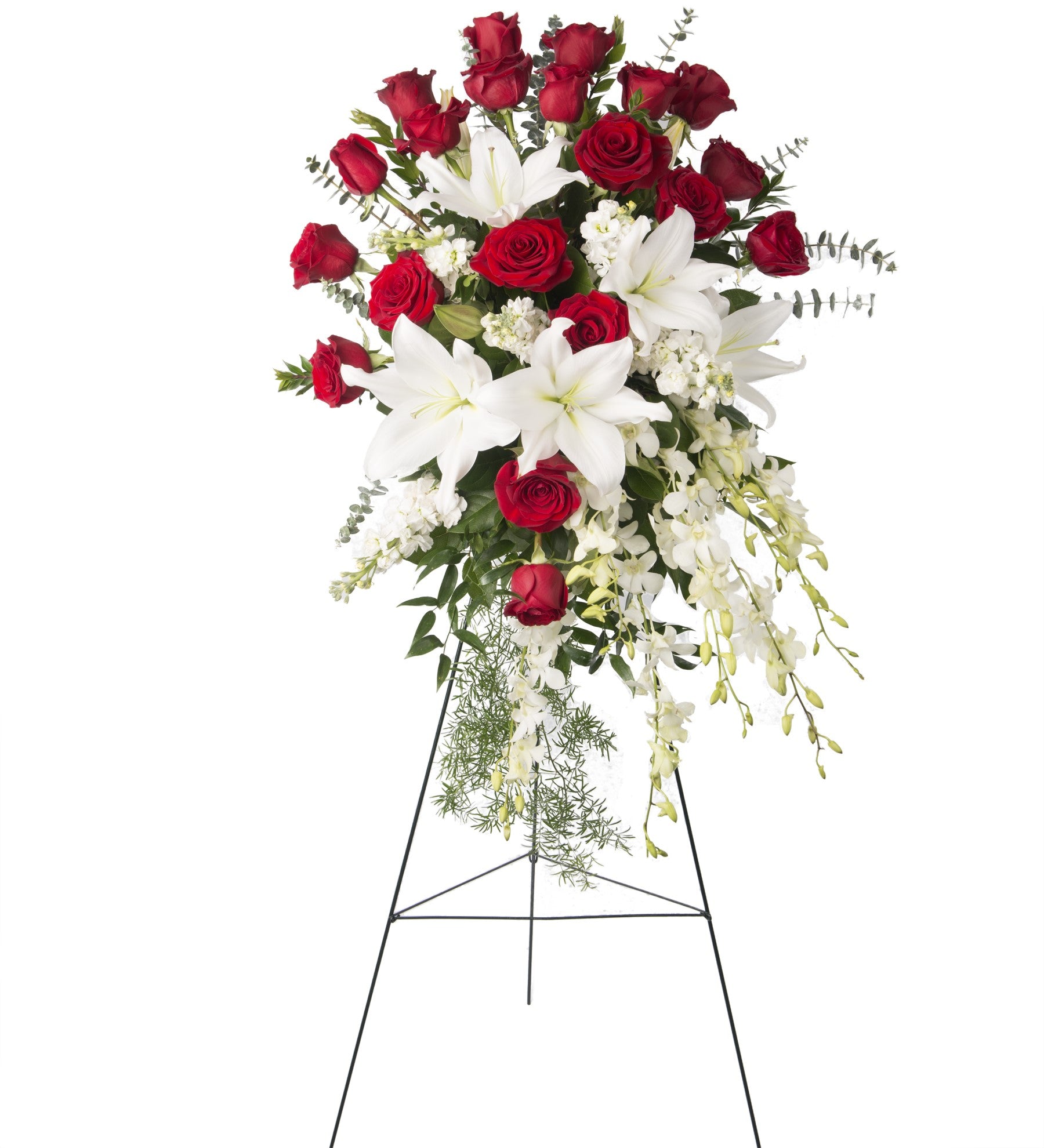 Rose Lily Orchid Easel - Bartz Viviano