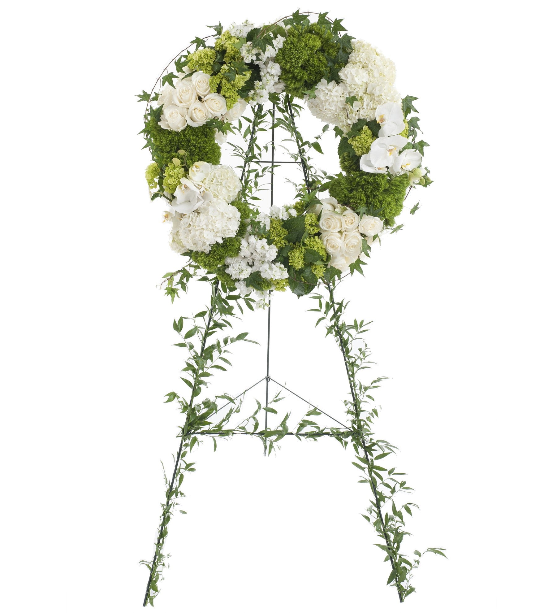 Serenity Wreath Easel - Bartz Viviano