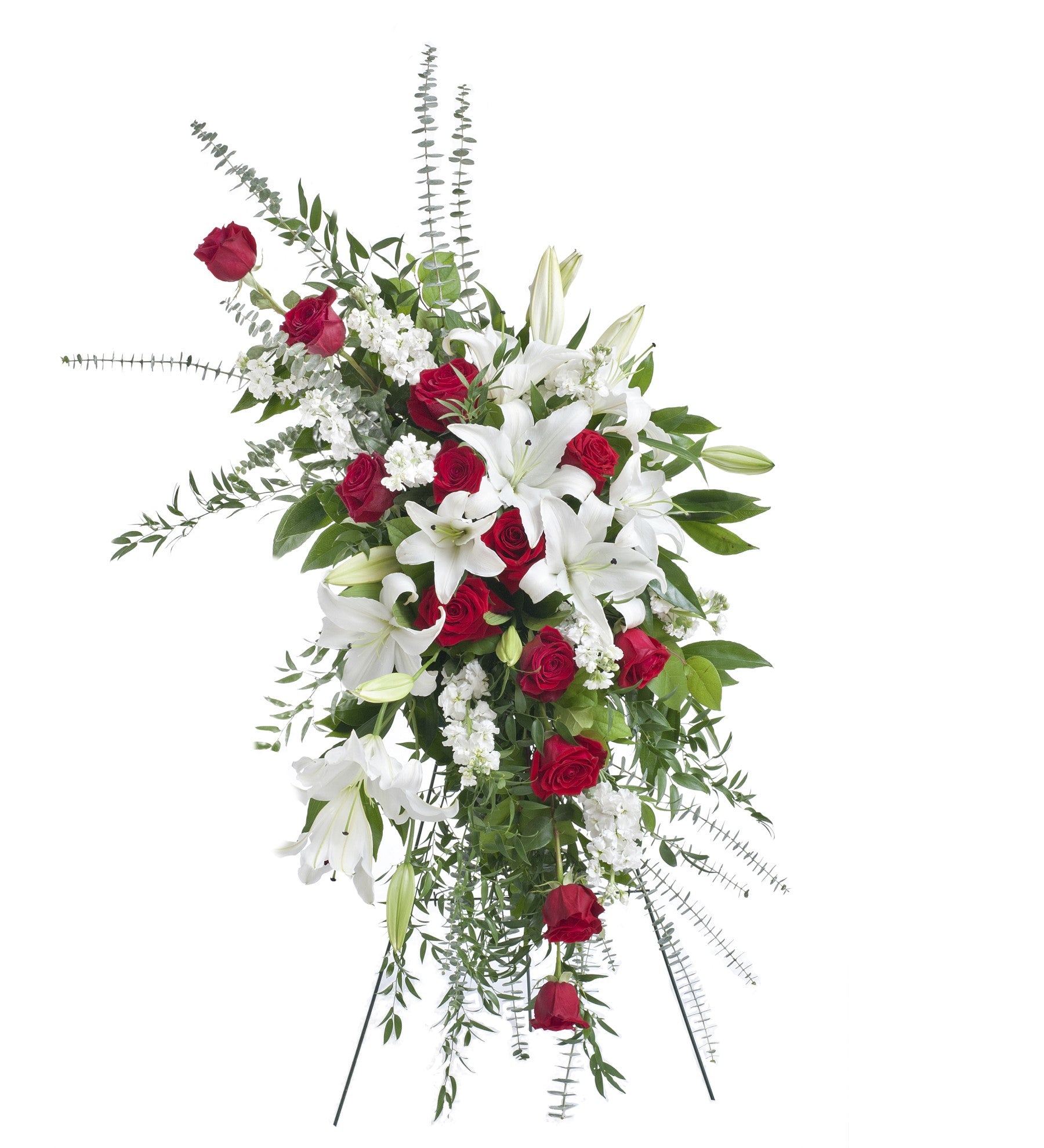 Stately Rose Lily Easel - Bartz Viviano