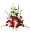 Stately Traditional Funeral Arrangement - Bartz Viviano