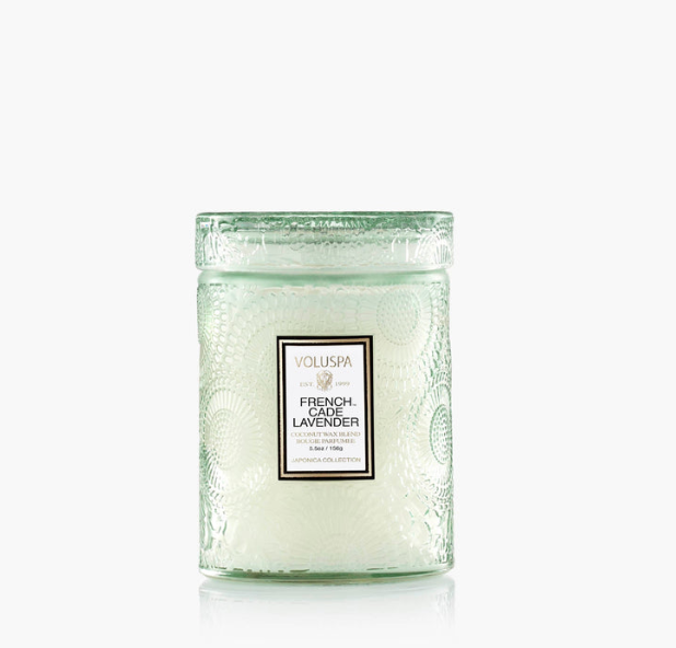Voluspa - French Cade Lavender Small Jar Candle - Bartz Viviano