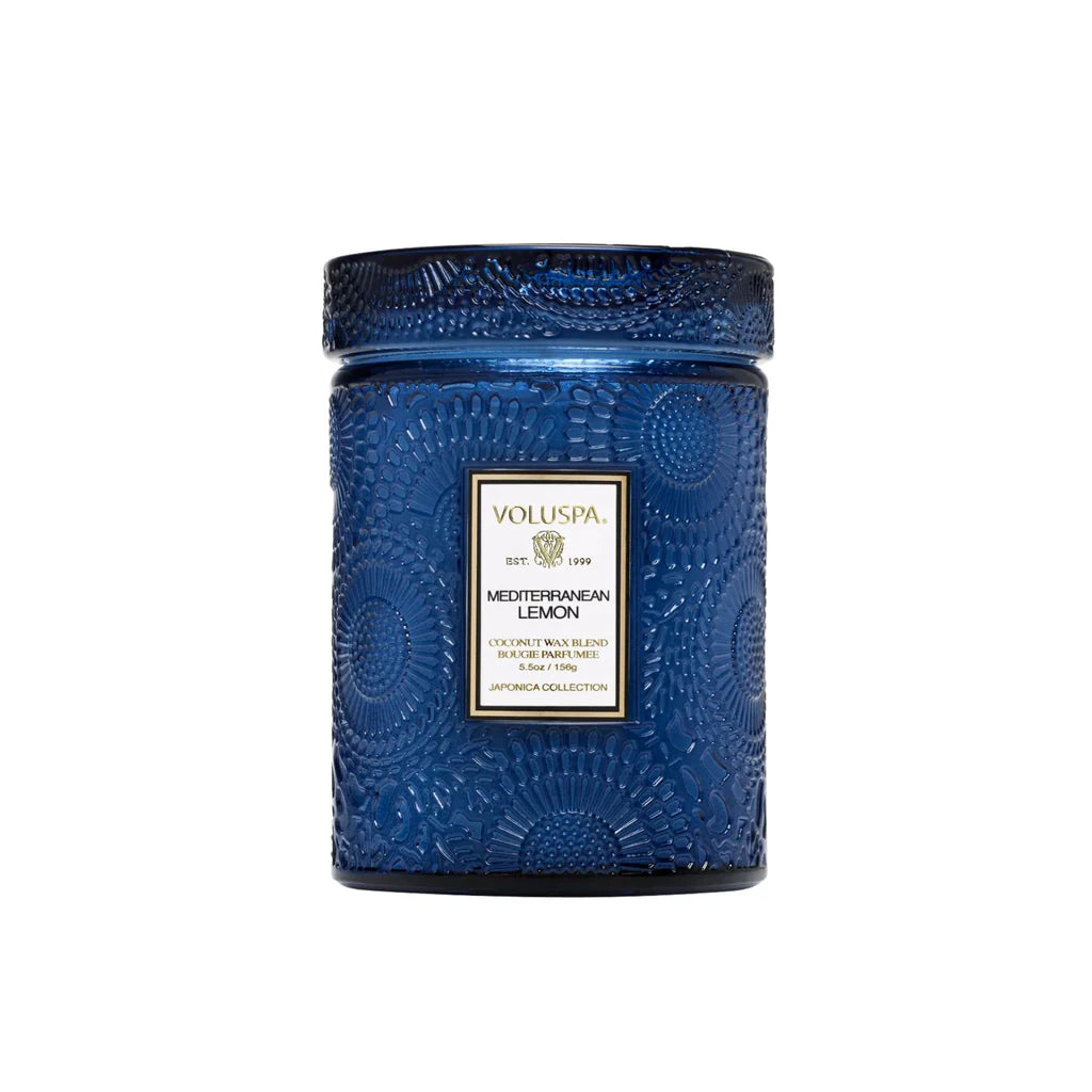 Voluspa - Mediterranean Lemon Small Jar Candle