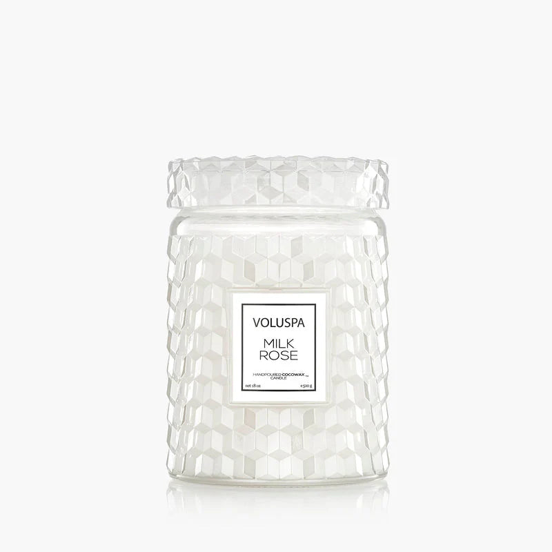 Voluspa - Milk Rose Candle Jar