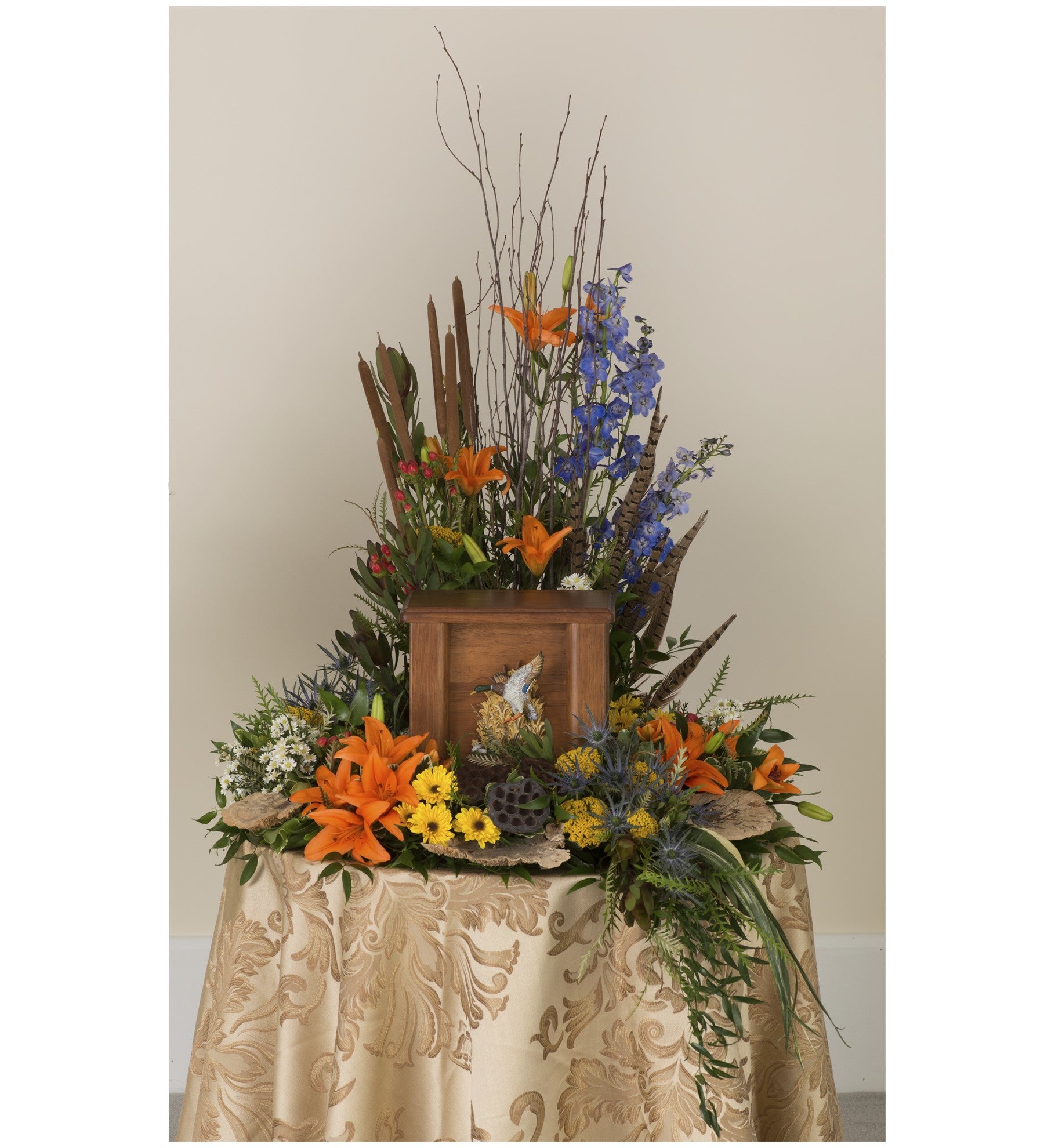 Woodland Cremation Urn Arrangement - Bartz Viviano