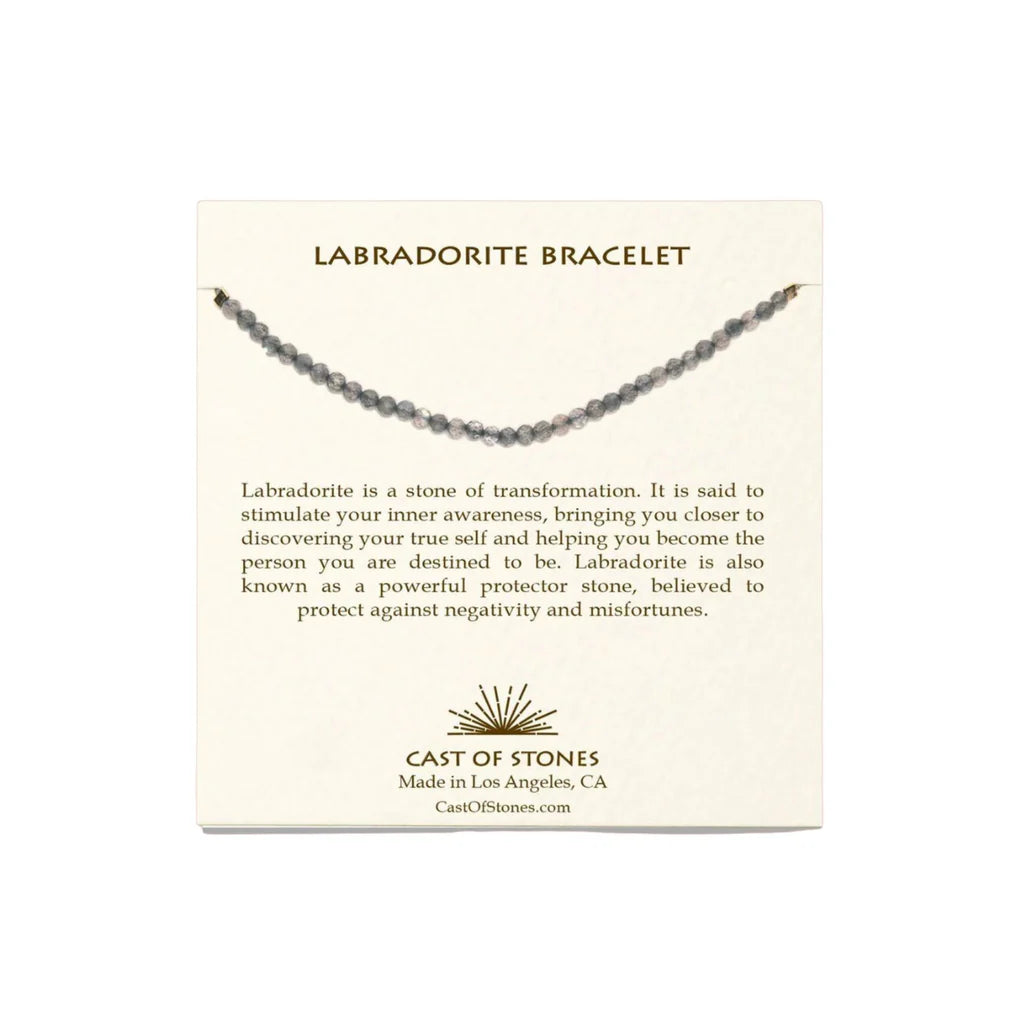 Cast of Stones - Labradorite Bracelet - Bartz Viviano
