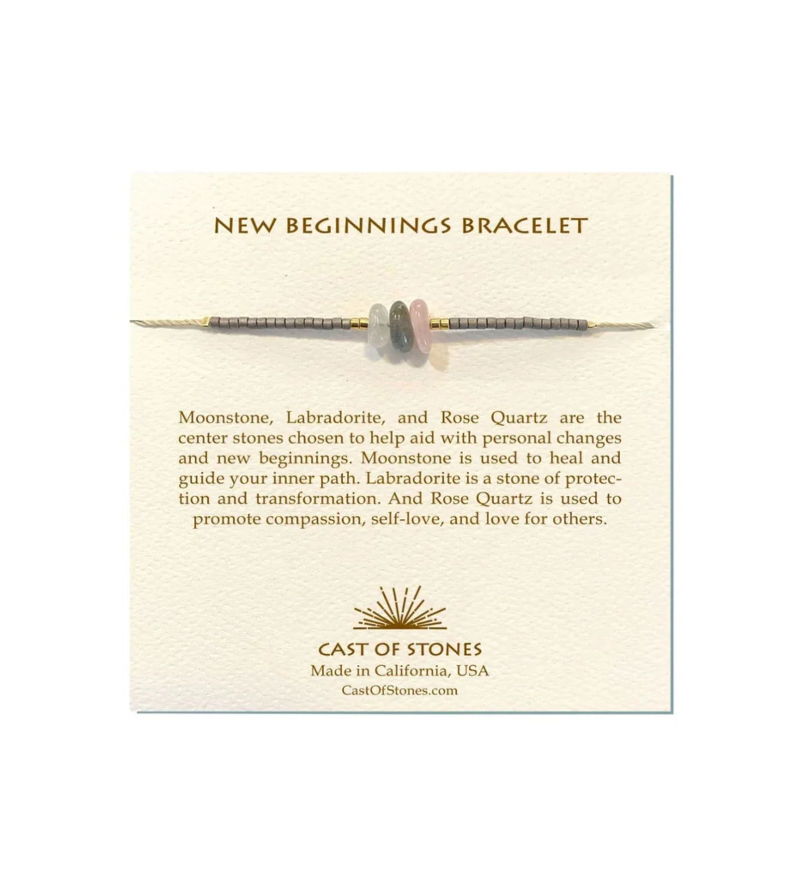 Cast of Stones - New Beginnings Bracelet - Bartz Viviano