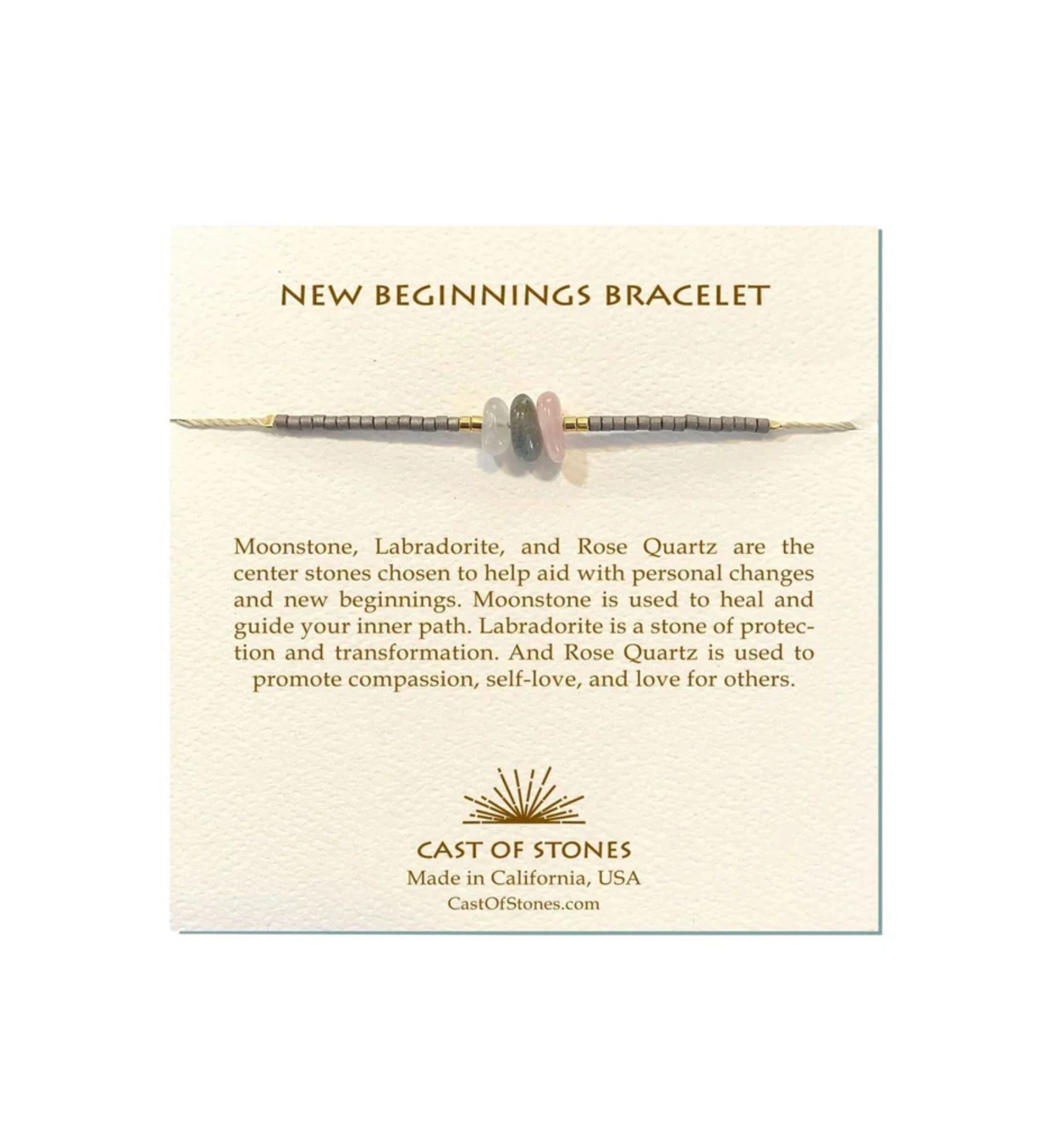 Cast of Stones - New Beginnings Bracelet - Bartz Viviano