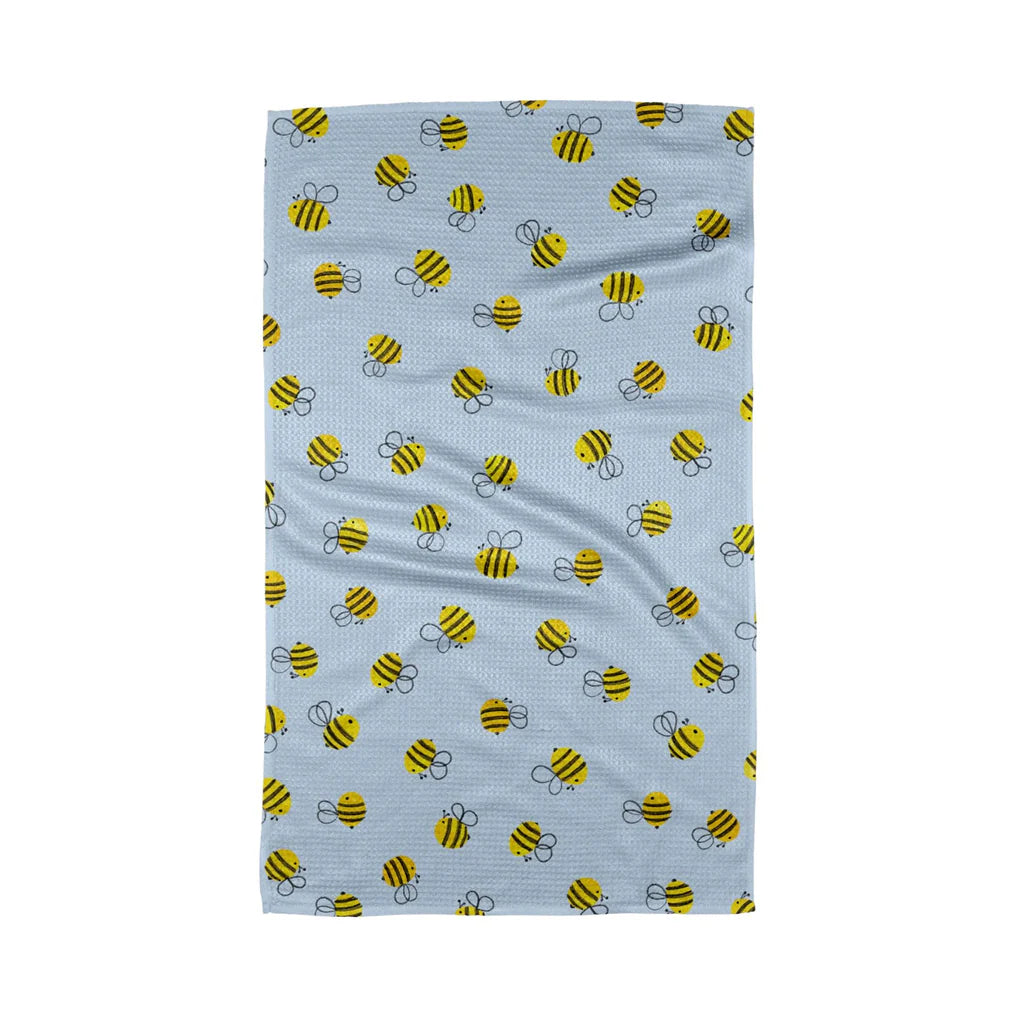 Geometry - Buzzing Tea Towel - Bartz Viviano