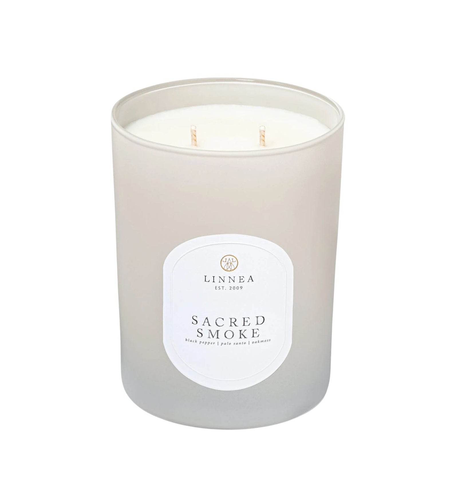 Linnea's Lights - Sacred Smoke Two-Wick Candle - Bartz Viviano