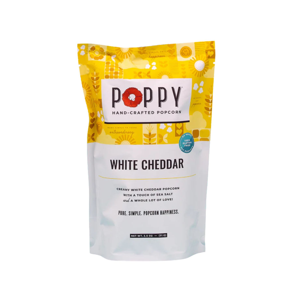 Poppy Popcorn - White Cheddar Market Bag