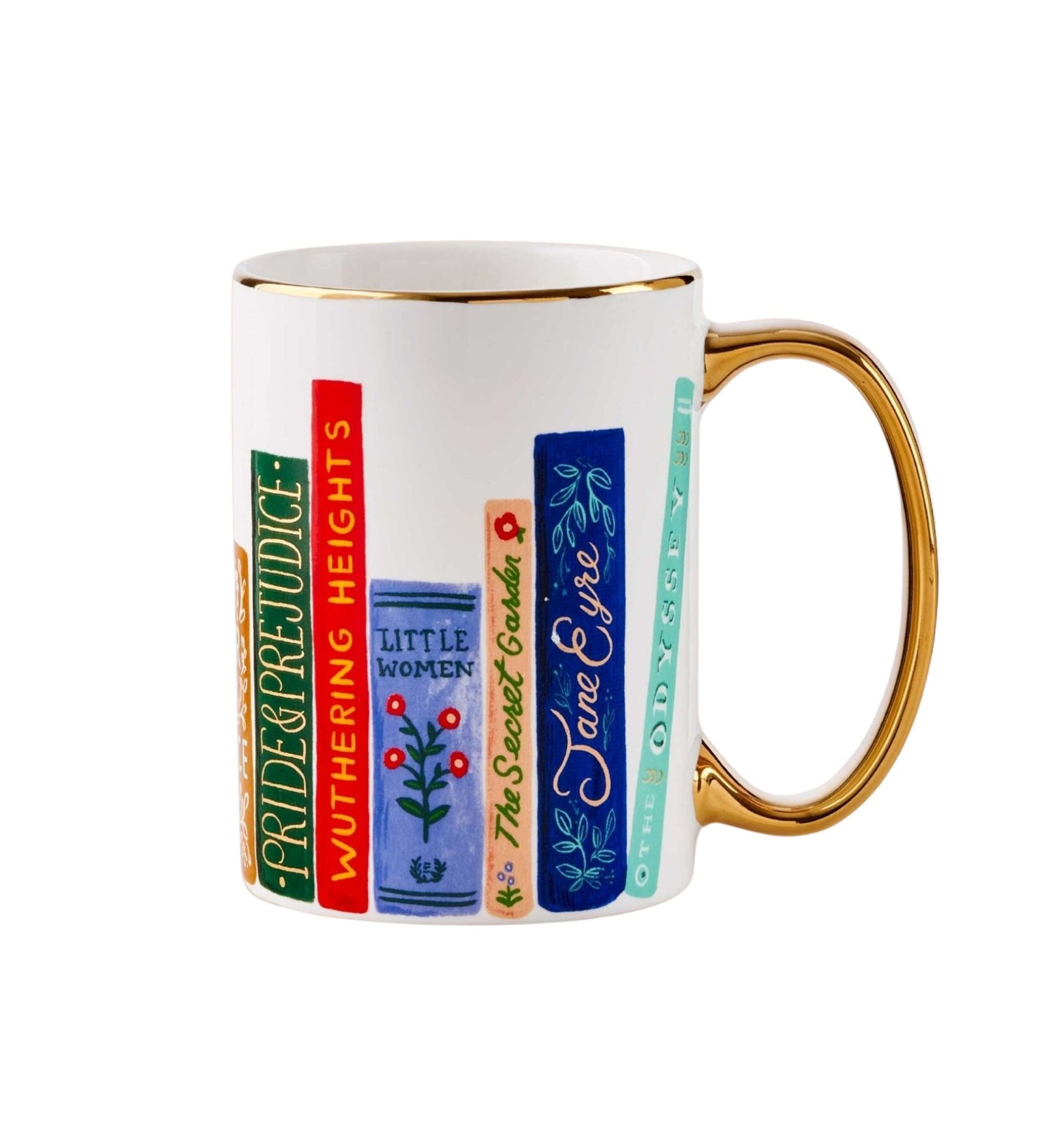 Rifle Paper Co. - Book Club Porcelain Mug - Bartz Viviano