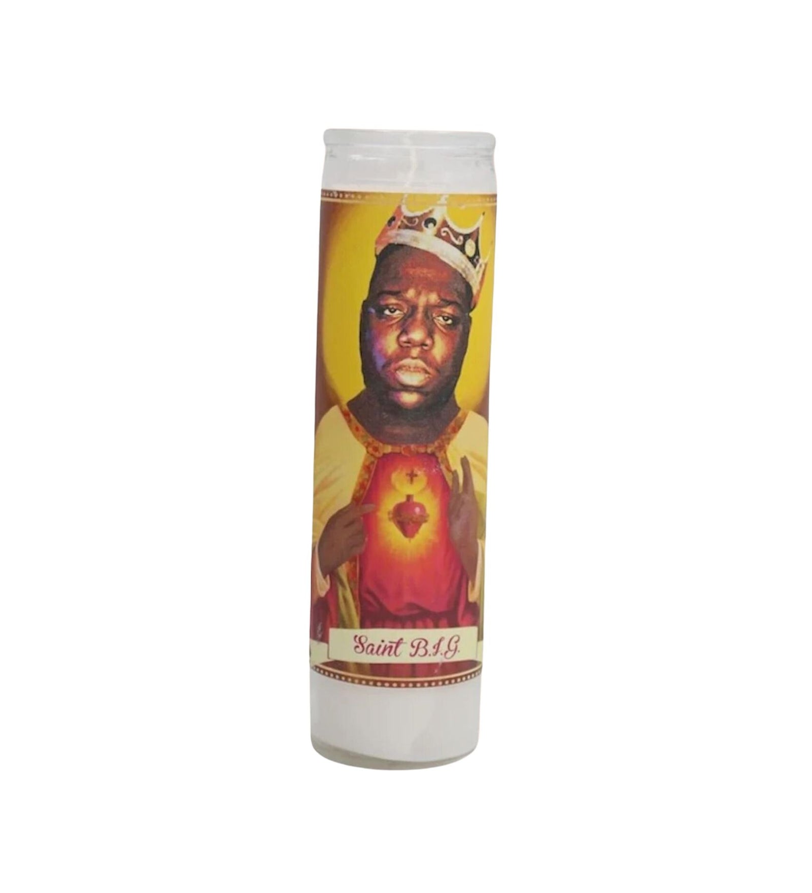 The Luminary and Co. - Notorious B.I.G. Devotional Prayer Saint Candle - Bartz Viviano